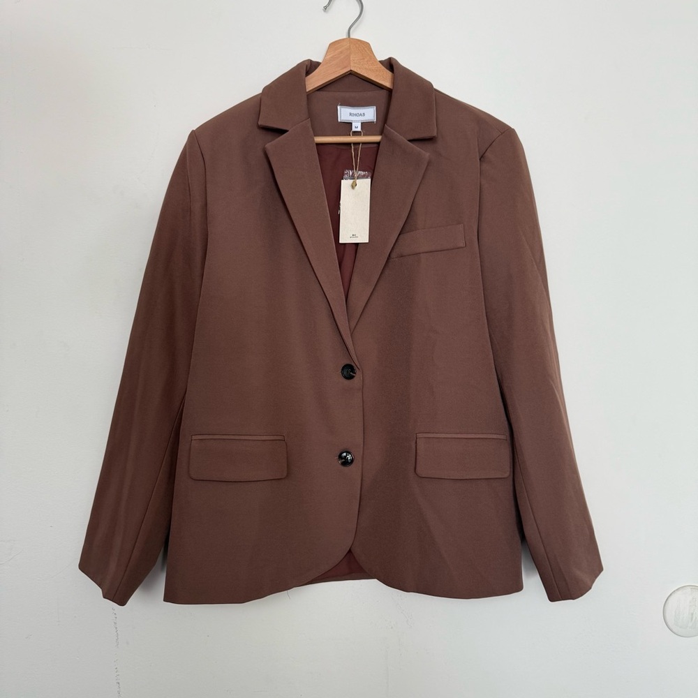 Rihoas Mauve oversized Blazer